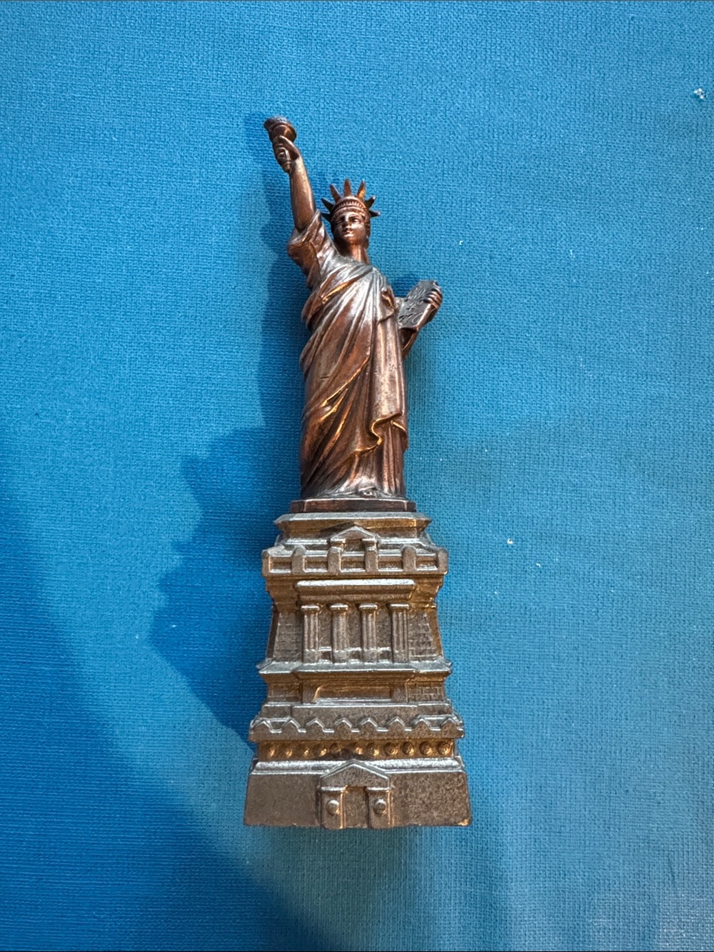 Bronze-Tone Statue of Liberty Decorative Sculpture - Elegant Home Accent